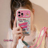 เคสโทรศัพท์มือถือนิ่มน่ารักสำหรับผู้หญิง,ฝาหลัง TPU นิ่มสำหรับ IPhone 14 ProMax iPhone 14 Plus iPhone 13 ProMax iPhone 13 Mini Iphone 12 Pro Max iPhone 12 Mini 11 Pro Max สายคล้องแบบมีเคสโทรศัพท์กันกระแทกทำจากซิลิโคน