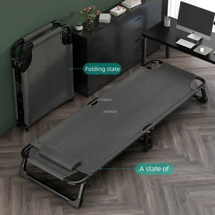 (Support COD)Folding bed folding bed folding Office Lunch Break Bed