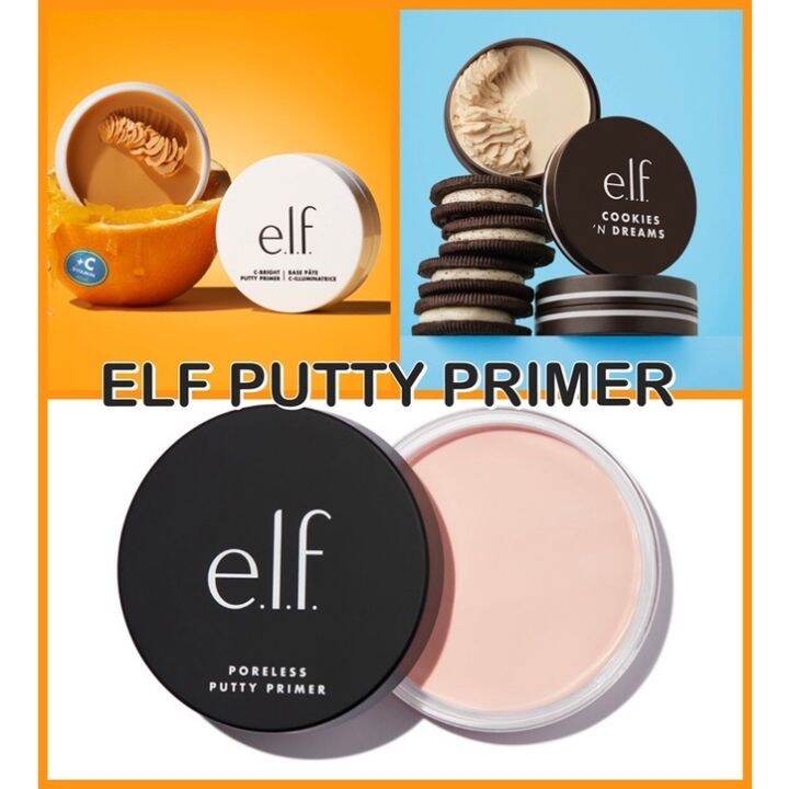 Immediate delivery ELF PORELESS PUTTY PRIMER, COOKIES N DREAMS PRIMER