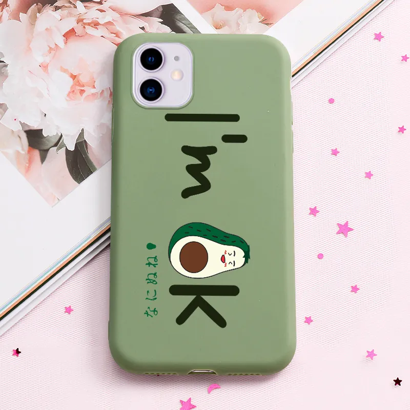 Taoyunxi Green Aesthetic Anti Drop Candy Phone Case For Iphone 11 Pro Max 11 Pro 11 X Xr Xs Max 5s 6s 7 6s 7 Plus Lazada Ph