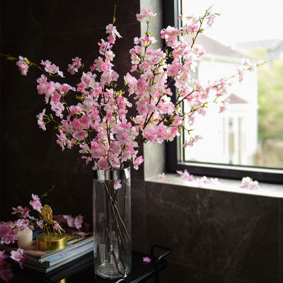 O•urHome [พร้อมส่ง] ดอกซากุระ Cherry blossom ดอกไม้ประดิษฐ์ ของตกแต่งบ้าน ร้านอาหาร ร้านกาแฟ ตกแต่งโรงแรม พร็อพถ่ายรูป เครื่องประดับตกแต่ง