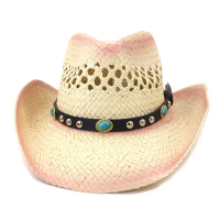 summer hats men women panama big brim western cowboy belt straw sun hats solid khaki black casual outdoor natural raffia sun hat