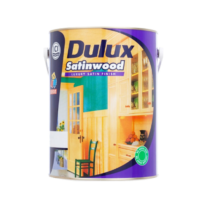 Dulux Satinwood Interior Wood and Metal Luxury Satin Enamel Paint