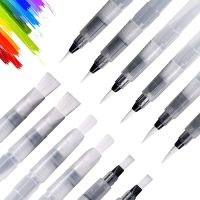 【CW】 12Pcs Pens Set Broad  amp; Detailed Refillable for Coloring Painting