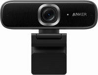 Anker PowerConf C300 Smart Full HD Webcam, AI-Powered Framing &amp; Autofocus, 1080p Webcam with Noise-Cancelling Microphones, Adjustable FoV, HDR, 60 FPS, Low-Light Correction, Zoom Certified