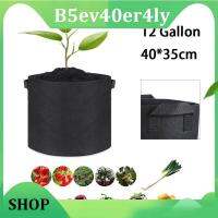 B5ev40er4ly SHOP B5ev40er4ly SHOP 12 Gallon Hand Held Plant Thicken Grow Bags Fabric Pot Jardim Home Gardening Flowers Plant Growing Grow Garden Tools