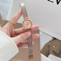 High-looking small sugar cube watch for women student style simple cold style niche light luxury small dial 2023 new style