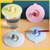 【Bahagiha】Cute Anti-Dust Silicone Glass Cup Cover Coffee Mug Suction Seal Lid Cap Food Grade Creative Round Mug Cover No Ratings