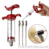 hot【DT】☈☼  30ml Food Grade Needles Spice Syringe Set BBQ Meat Flavor Injector Kithen Sauce Marinade Accessory