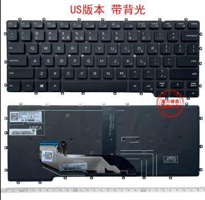 ใหม่สำหรับ Latitude 7400 9410 2-In-1 US Backlit Keyboard DLM18G1