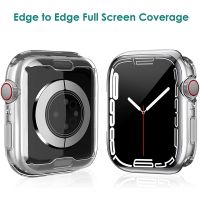 Full Cover Case for Apple Watch Series 7 Protective Shell Apple Watch All-inclusive TPU Ultrathin Watch Shell Film For 41mm 45mm