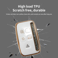 โครงเปลือกนอกเคส Kunci Remote Mobil TPU สำหรับโรเวอร์เรนจ์โรเวอร์บกที่ค้นพบอีโวคิวอุปกรณ์เสริม E-Pace Jaguar XE