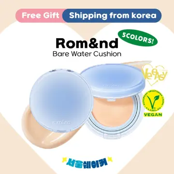 Korean Beauty, Rom&nd Bare Water Cushion Swatch