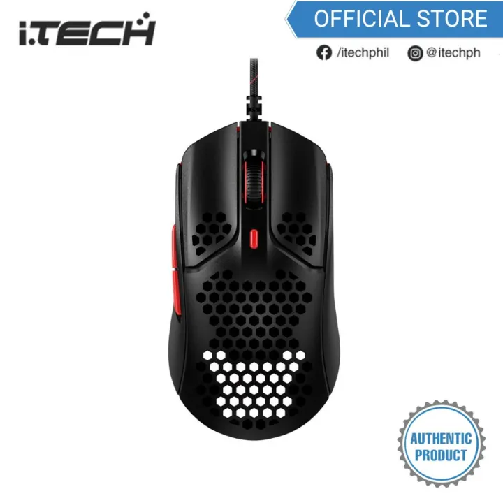 HyperX Pulsefire Haste Gaming Mouse Black Red Lazada PH