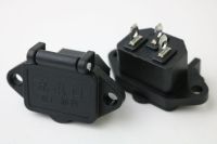 ♘ 3P IEC 320 C14 Male Plug Panel Power Inlet Sockets Connectors AC 250V 10A