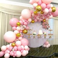 Pink Garland Arch Birthday Decoration Kids Baby Shower Wedding Supplies