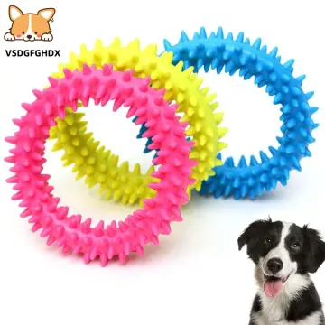 Pet Toy Training Interactive Toy Called Dinner Small Bell Footprint Ring Dog  Toys For Teddy Puppy Cat Pet Call Feeding Reminder