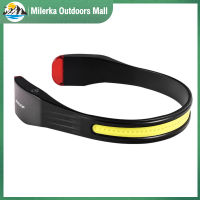 Cob ไฟหน้า Type-C ชาร์จใหม่ได้3โหมดแสง Multi-Functional Mini Led Head Torch สำหรับตกปลากลางแจ้งวิ่ง