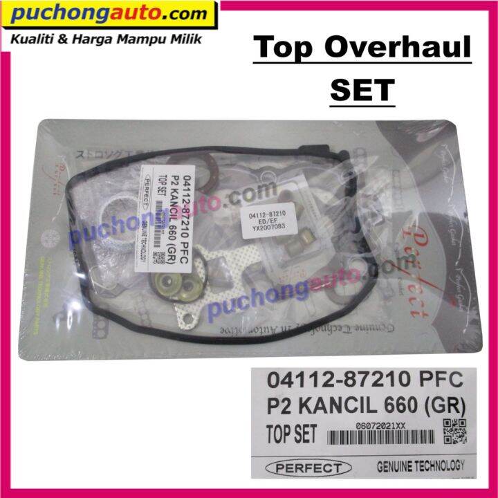Top Set Gasket Overhaul Engine Perodua Kancil , Nippa 660 850