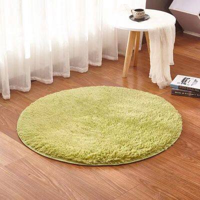 [HOME]Carpet พรมปูพื้น พรมทรงกลม กันลื่น ตกแต่งบ้าน ห้องนอน ห้องนั่งเล่น ขนนุ่มๆ สบาย