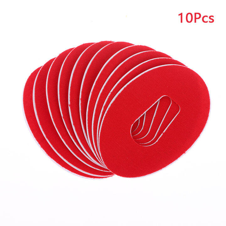HUANYU1 10Pcs Waterproof Adhesive Sensor Patch Glucose Meter Sensor