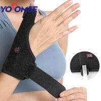 Yoomee 1Pcs ที่ป้องกันข้อมือเฝือกนิ้วสำหรับ Tendonitis ในตัว Splint สำหรับข้ออักเสบ,ข้อมือมีหลุมและ Sprains แก้ปวดสูตรธรรมชาติสำหรับ Thumbs