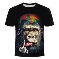 New Drop Ship Men 3D MONKEY T-shirt Patterns Can Be Customized Sweatshirt Tshirt Womens Loose Large Size Engine Punk Tees