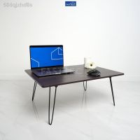 TOO โต๊ะญี่ปุ่น ◘℗∈[ช้อปเพิ่มคุ้มกว่า] FASTTECT  พรีเมี่ยม รุ่นขาเหล็กล็อค ขนาด 60x80 ซม. ลายไม้ - โต๊ะเขียนหนังสือ โต๊ะทำงาน โต๊ะพับ  โต๊ะคอม