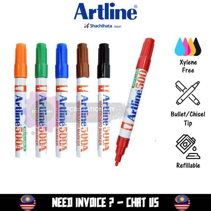 Artline Whiteboard Marker Pen 500a509a 500509 1pc Artline 500a