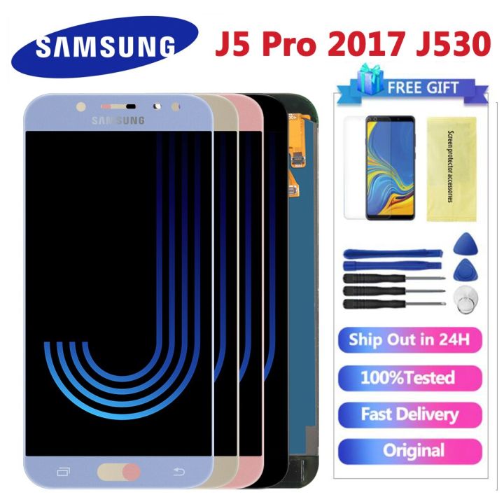 จอ-lcd-ขนาด5-2นิ้วสำหรับ-samsung-galaxy-j5-j530-j530f-หน้าจอดิจิตอลสัมผัสหน้าจอ-lcd-sm-j530f-สำหรับ-samsung-j5-pro