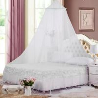 【JIU YU】◙  Mosquiteiro cúpula verão para cama de casal tecido de malha de poliéster pendurado decoração para casa quarto adultos