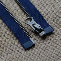 ▨▤∋ YKK Blue Zipper 5th Blue Bronze Single Opening 50-100cm At The Front of Zhanglan Down Jacket