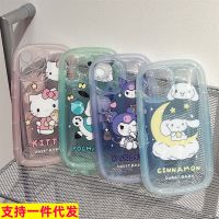 NLWVXYugui Gou Kuromi เหมาะสำหรับ14เคสมือถือ iPhone 11/12/13/78xrx โปร่งใส KT Pacha Dog