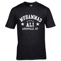 Muhammad Ali Boxing Icon Cassius Clay Training Gym Mens T-shirt  UE2O