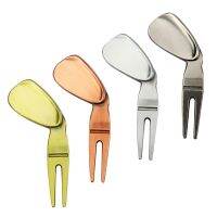 Golf Divot Repair Tool Pitch Groove Cleaner Golf Pitchfork Putting Green Fork Golf Training Aids