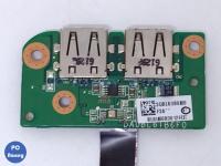 NOKOTION Genuine for Toshiba Satellite L750 L755 L750D Series Dual Usb Port Board w/ Cable DA0BL6TB6F0