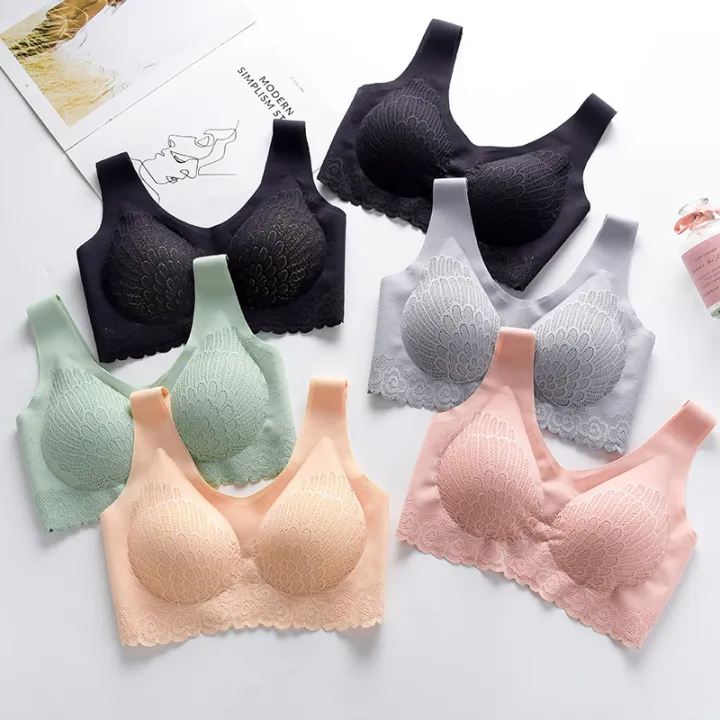 SAW IN STYLE Push up bra Seamless Soft Bra Simple Sexy Bra Ladies Bra ...