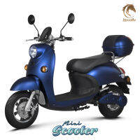 มอเตอร์ไซค์ไฟฟ้า KAVALLO รุ่น MINI SCOOTER สีน้ำเงิน