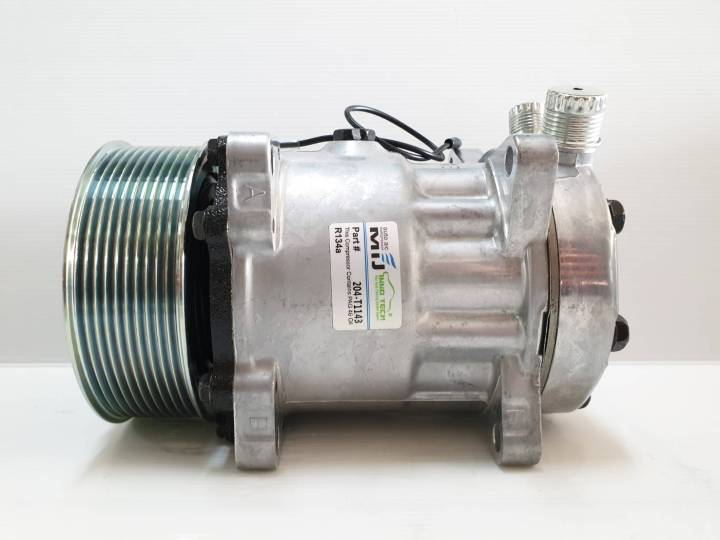 คอมแอร์รถไถ-คอมเพรสเซอร์แอร์รถรยต์-รถไถฟอร์ด-ford-sd7h15-10pkขาsd-12v-โอริง