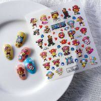 hotx【DT】 Piece 5D Three-dimensional Sticker Anime Cartoon Embossed Reward Wholesale