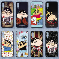 เคส Samsung A70 ลายชินจัง ขอบนิ่มหลังแข็ง เคสมือถือ เคสโทรศัพท์ Case เคส Tมหลังแข็ง ไม่ขูดตัวเครื่อง ไม่กัดขอบ งามสีสวย คมชัด