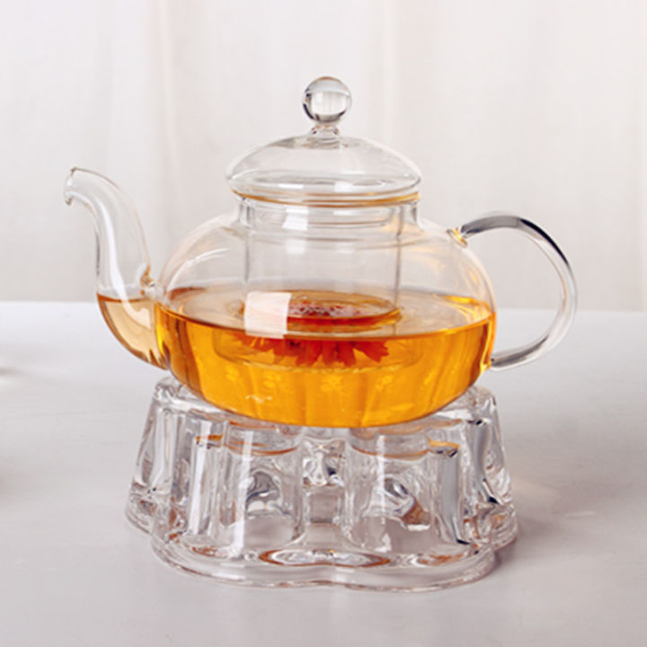 clear-glass-heat-resisting-heart-shape-teapot-warmer-heater-base-candle-holder