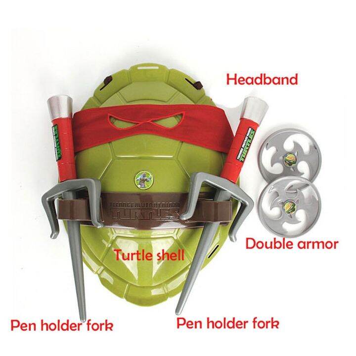 turtles-mutant-ninja-turtle-leo-mikey-raph-don-action-anime-figure-cosplay-shell-props-for-kids-decoration-fantasy-armor-toys