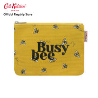 Cath Kidston Light Yellow Busy Bee PL02 Busy Bee Pouch กระเป๋า กระเป๋าเครื่องสำอาง กระเป๋าลายผึ้ง กระเป๋าแคทคิดสตัน