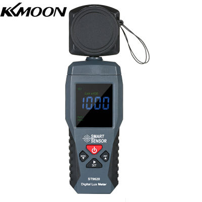 KKmoon ดิจิตอล Lux Meter จอแสดงผล LCD มือถือ Illuminometer Luminometer Photometer Luxmeter แสงเมตร1-200000 Lux ST9620