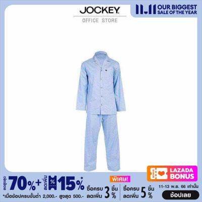 JOCKEY UNDERWEAR ชุดนอน รุ่น KU JK1631A ทรง SLEEPWEAR สีน้ำเงิน