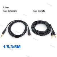 1.5/3/5m 3.5mm 3pole Audio Male to male Female Jack Plug Stereo Aux Extension connector Cable Cord for Phone Headphone Earphone WDAGTH