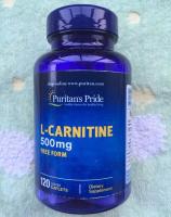 No expiration date [Puritans Pride] L-Carnitine L-Carnitine-500mgx120 Tablets