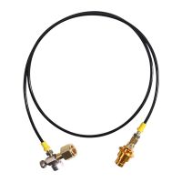 for Terra DUO Quick Connect To External Co2 Tank Adapter Hose Kit with Gauge Quick Disconnect