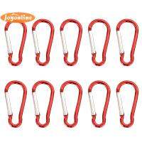 10Pcs กระเป๋าสะพายเดินทาง Carabiner เดินป่าฤดูใบไม้ผลิแขวนหัวเข็มขัดตะขอคลิป